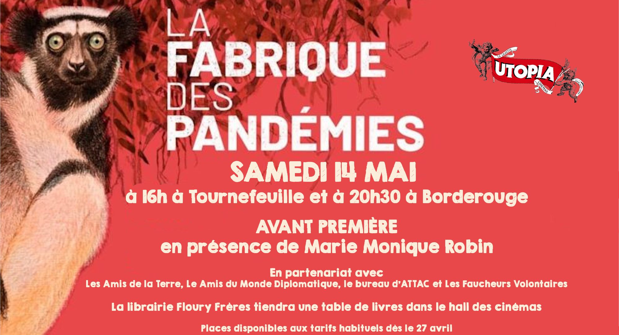 La Fabrique Des Pandémies Projection En Présence De Marie Monique Robin · Fne Occitanie Pyrénées 